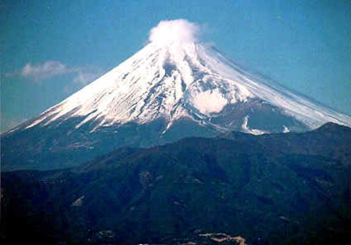 Cartoon Mt Fuji